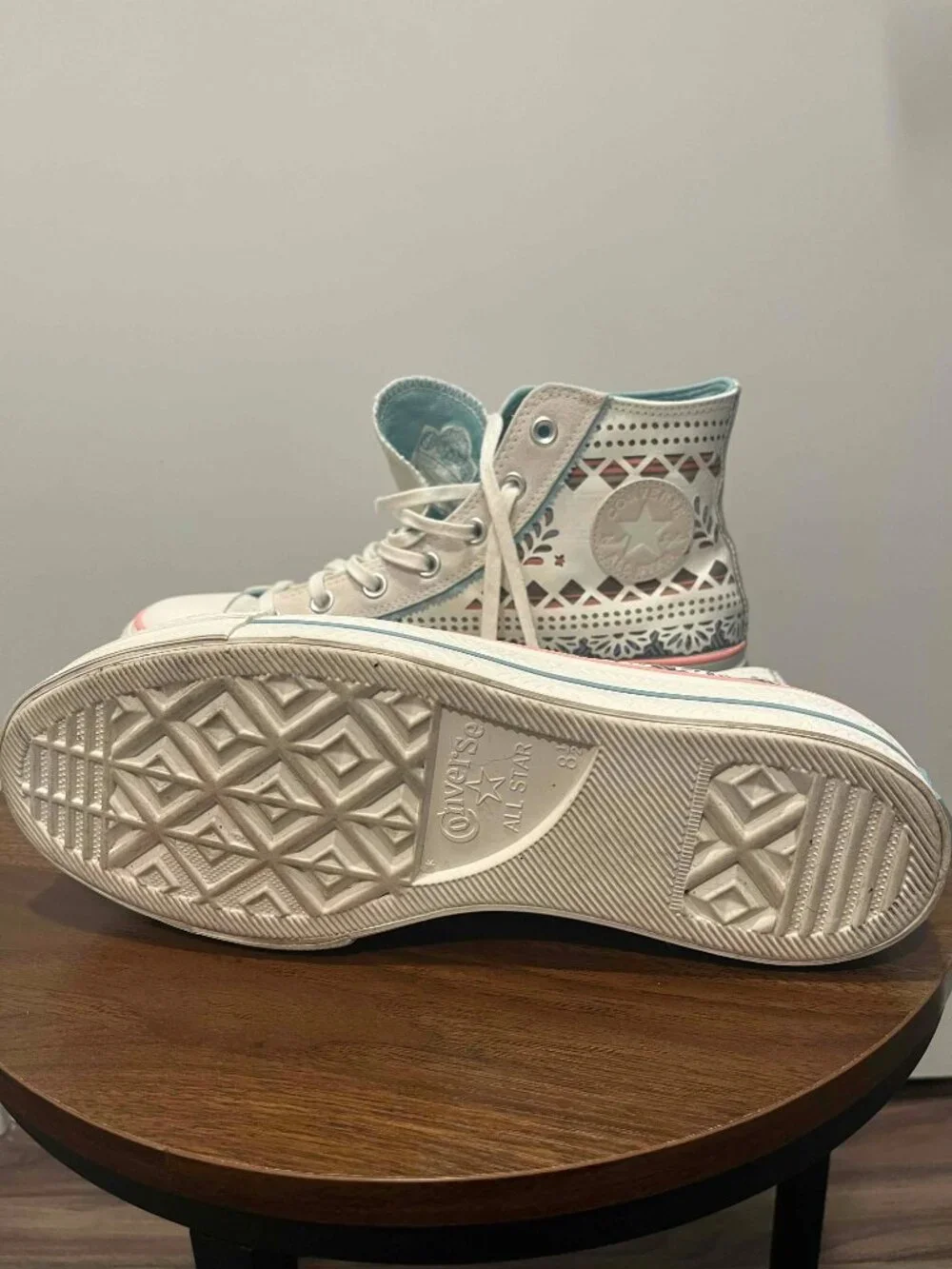 Converse Chuck Taylor All Star Lift Day of the Dead W10.5: Worn Twice